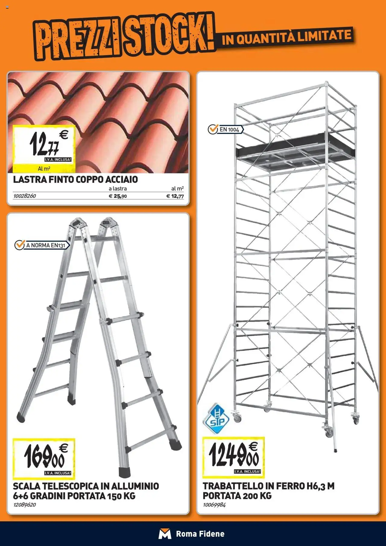 Volantino TECNOMAT del 24.09.2025 | Pagina: 18 | Prodotti: Scala, Alluminio