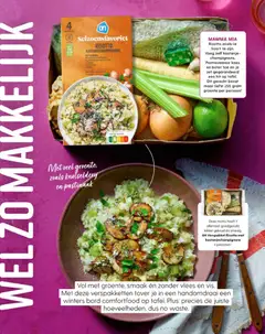 Albert Heijn - Allerhande 1 - Voorbeeld van een folder van Albert Heijn, geldig van 31.12.2025 | Pagina: 62 | Producten: Kaas, Kisperec, Bord, Salade