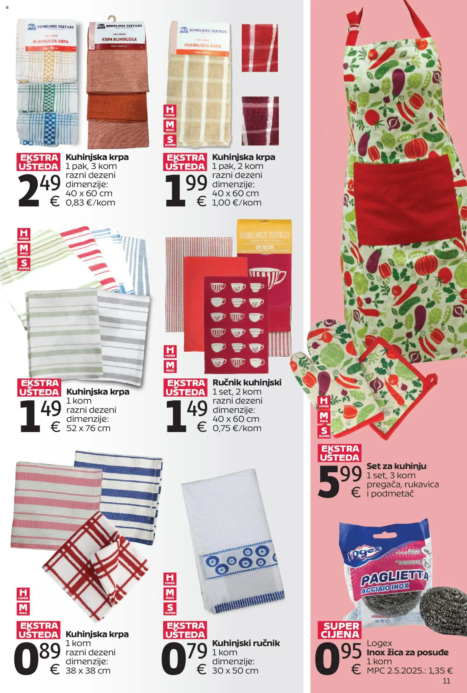 Tommy katalog | vrijedi od 27.04.2026 | Stranica: 11 | Proizvodi: Krpa, Ručnik
