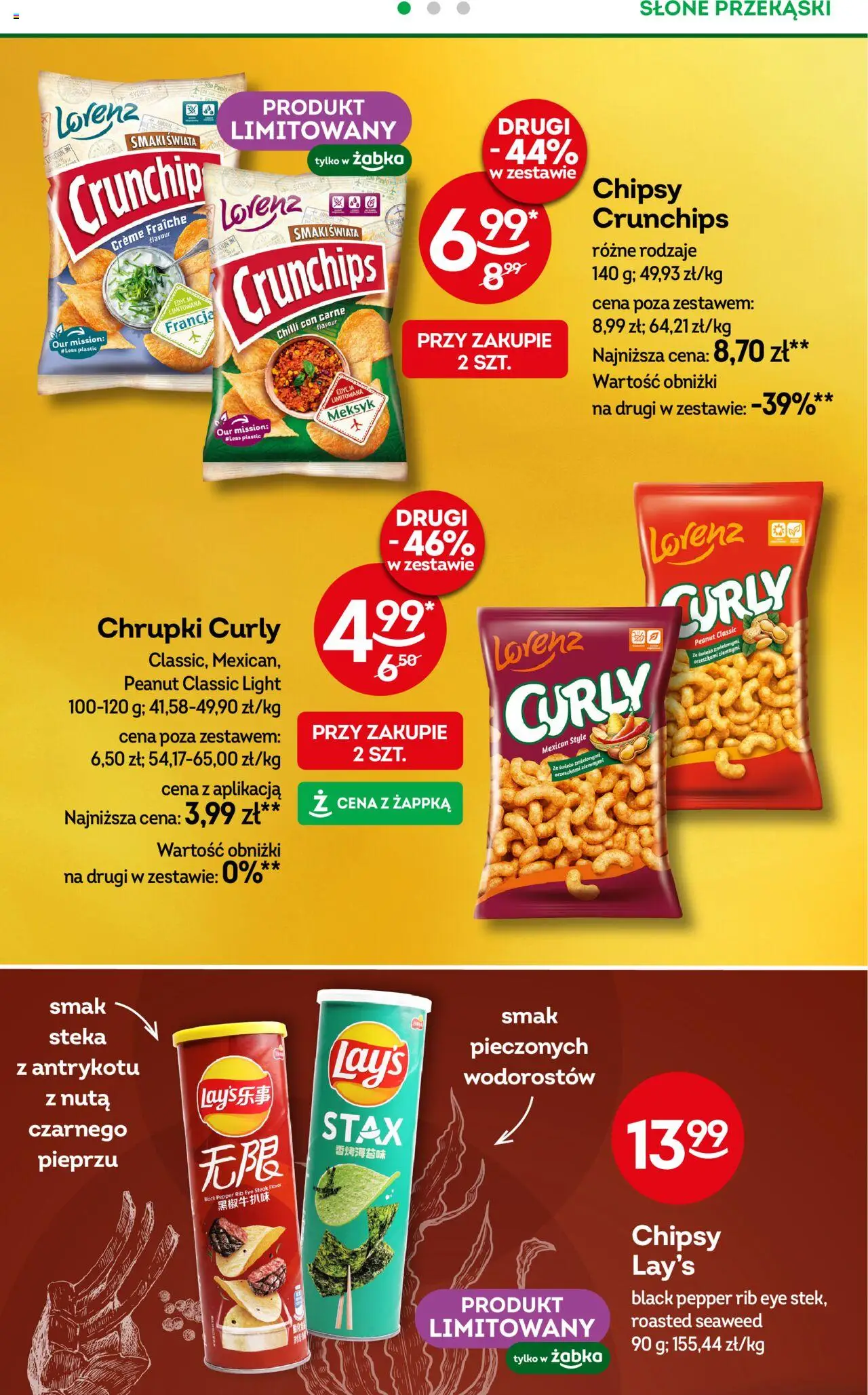 Żabka Gazetka od 13.08.2025 | Strona: 29 | Produkty: Chipsy, Chrupki