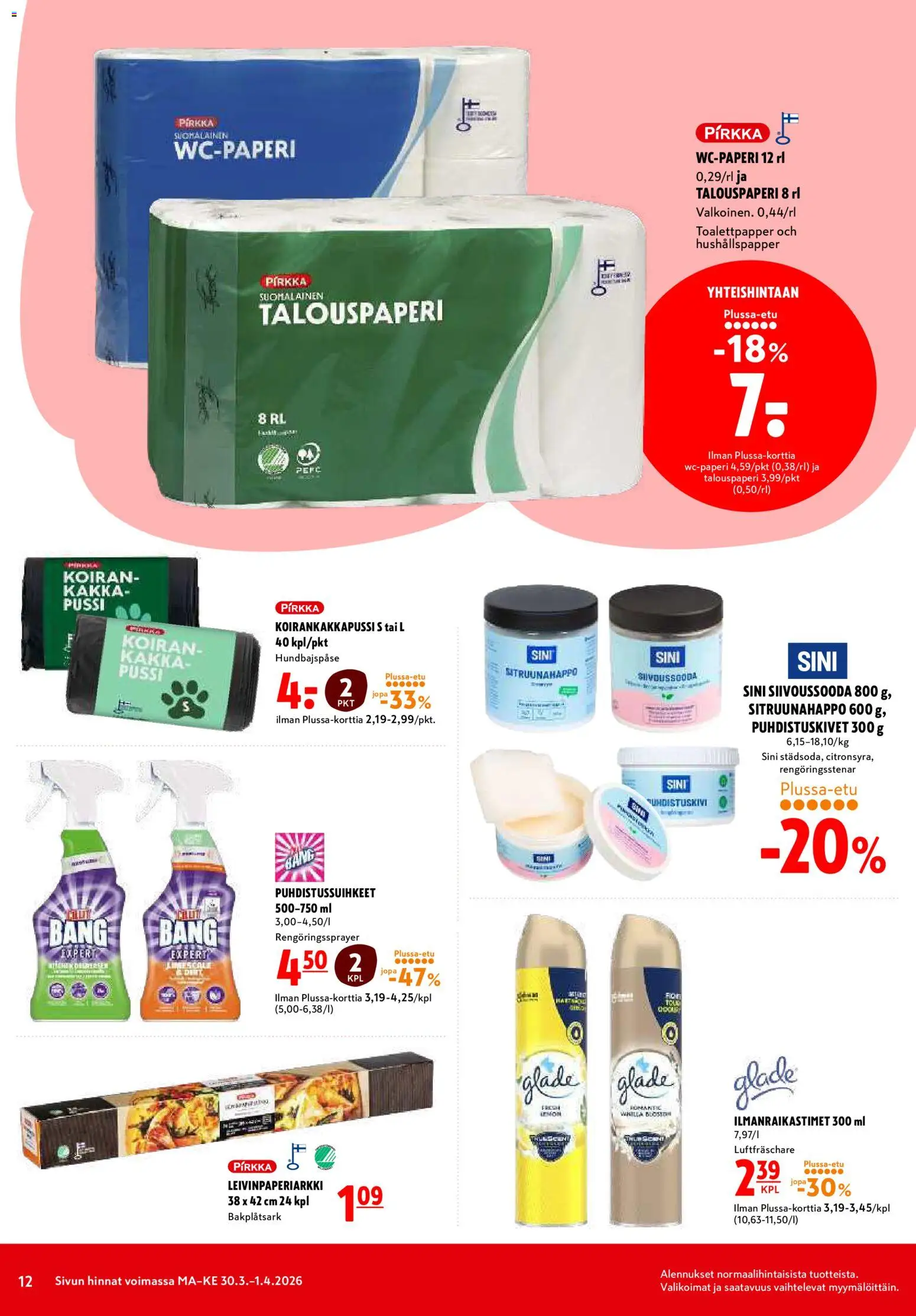 K-Citymarket tarjoukset – voimassa 30.03.2026 alkaen | Sivu: 12