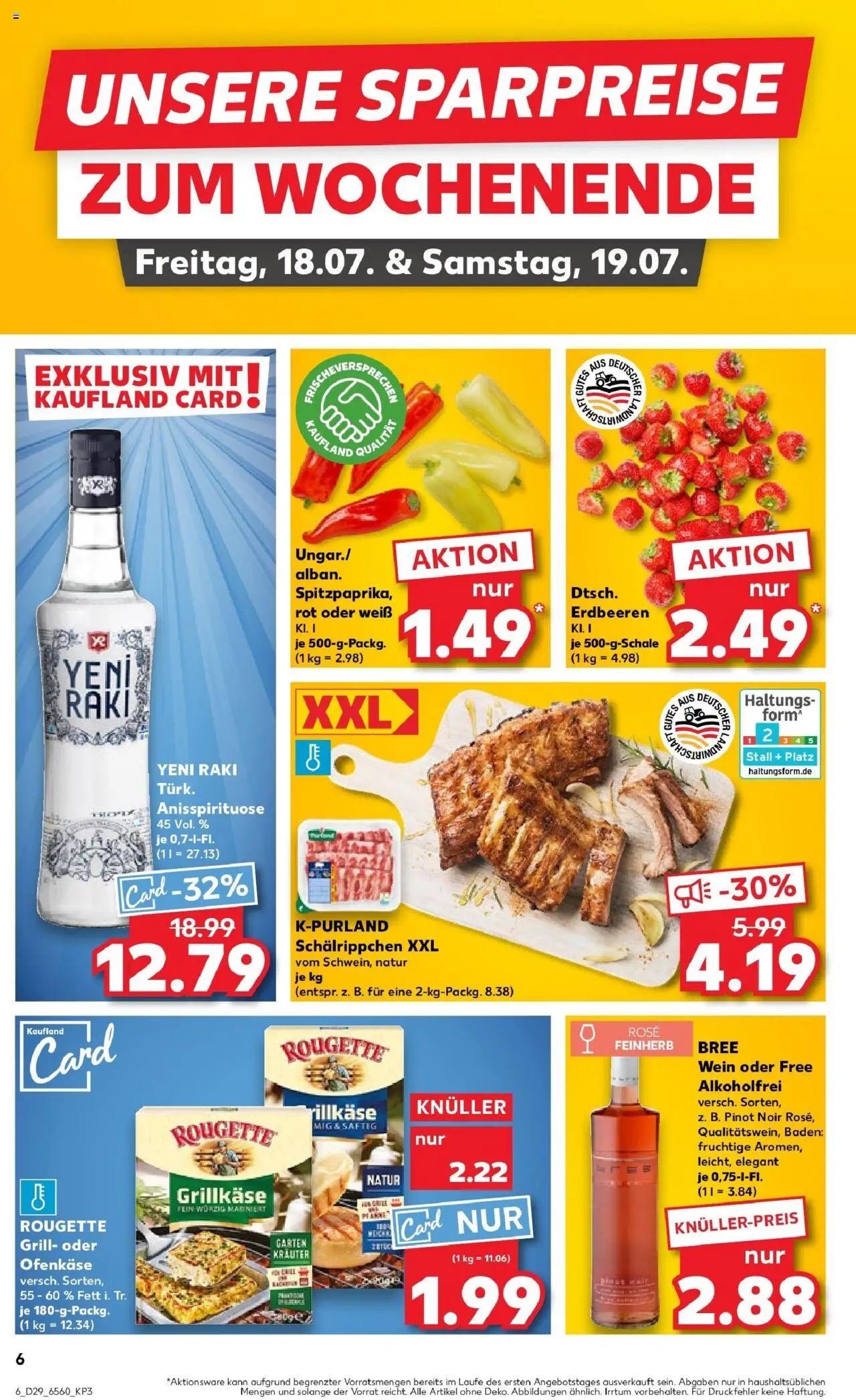 Kaufland prospekt Halver	 - gültig ab dem 21.07.2025 | Seite: 19 | Produkte: Grill, Bree, Wein, Erdbeeren