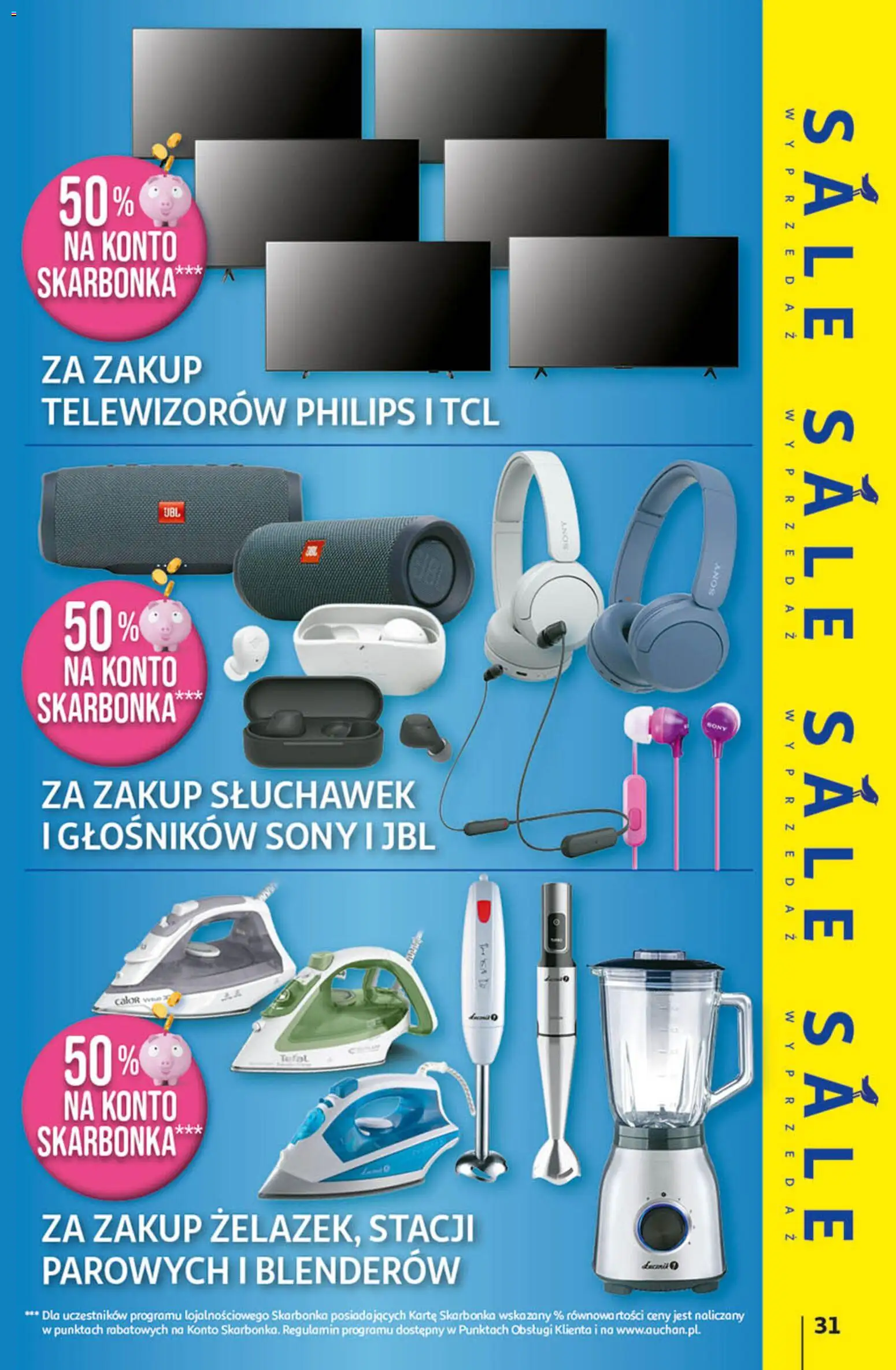 Auchan Gazetka - Wielkie Przeboje Cenowe Hipermarket od 02.01.2026 | Strona: 31