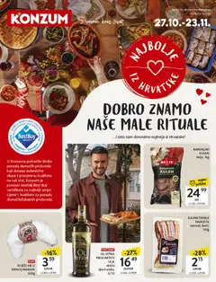 Katalog Konzum - Pregled kataloga iz trgovine Konzum, vrijedi od 27.10.2025