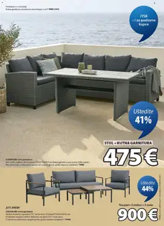 JYSK - Katalog - Pregled kataloga iz trgovine JYSK, vrijedi od 04.03.2026 | Stranica: 9 | Proizvodi: Trosjed, Vrtna garnitura, Kutna garnitura, Dvosjed