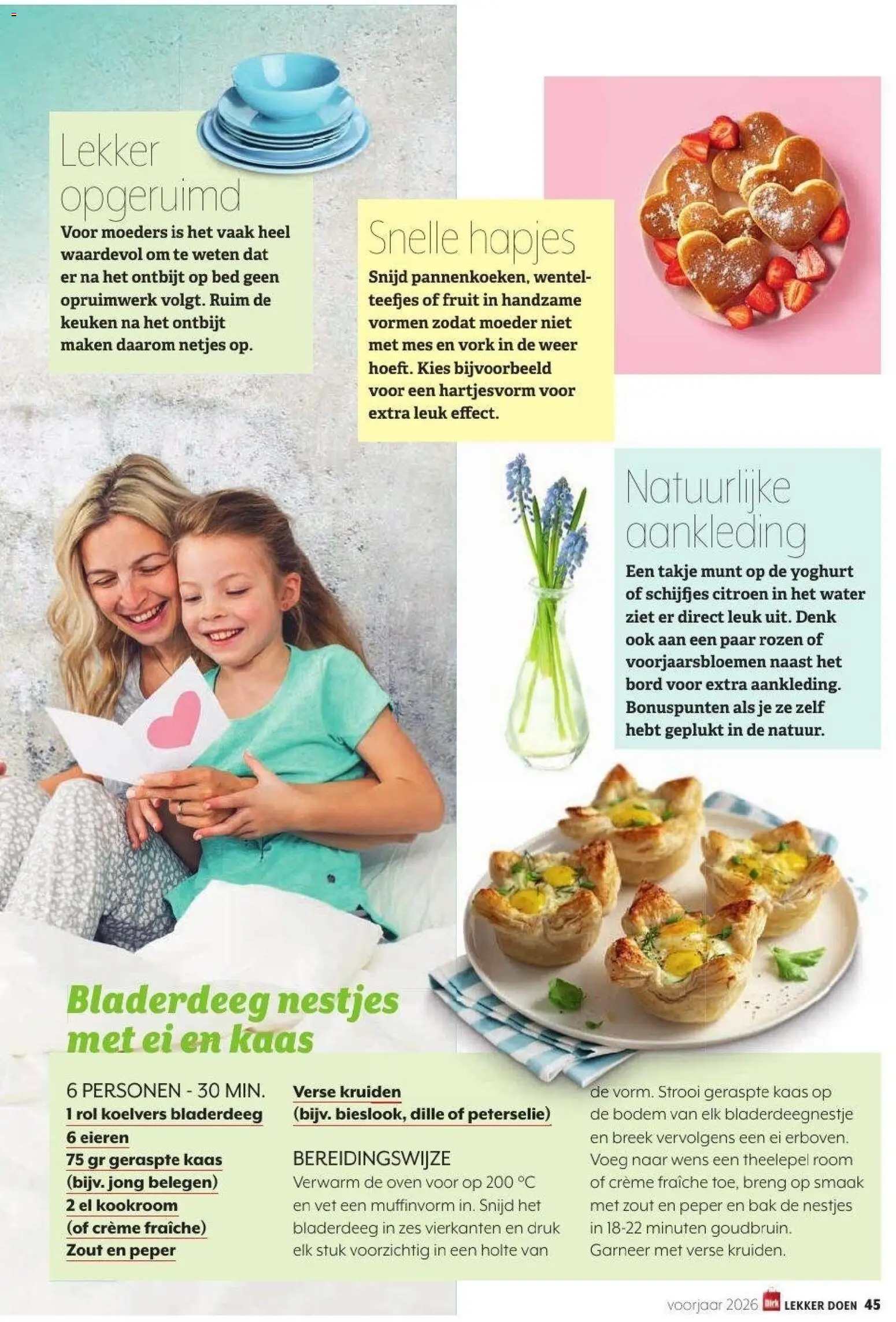 {H1} | Pagina: 45 | Producten: Eieren, Mes, Room, Peper