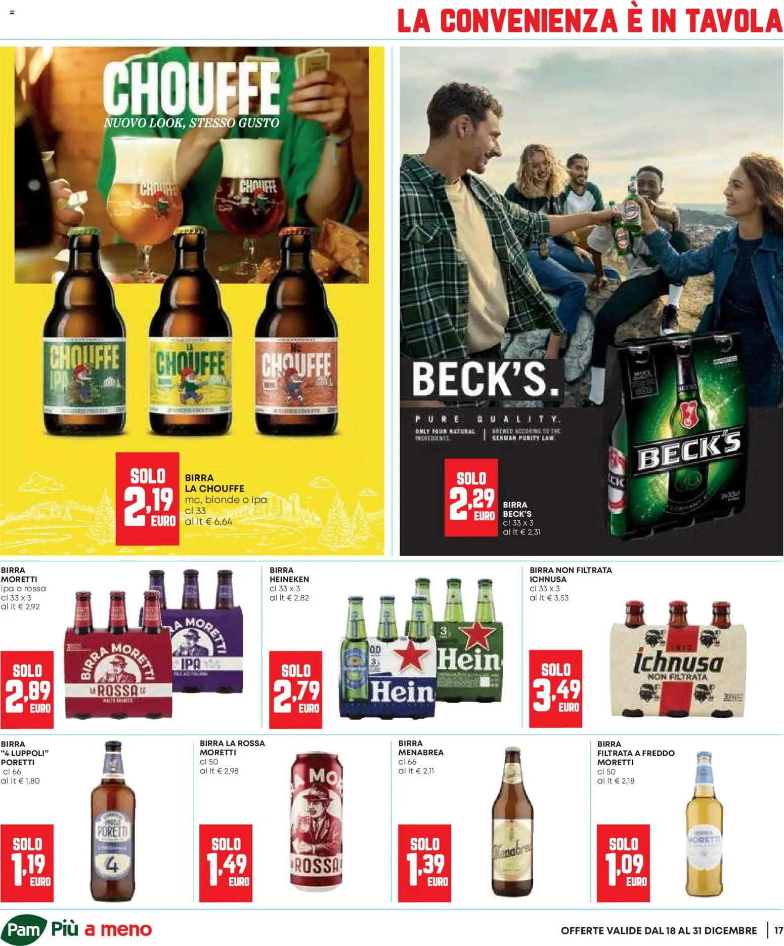 Volantino Panorama del 18.12.2025 | Pagina: 17 | Prodotti: Birra, Heineken