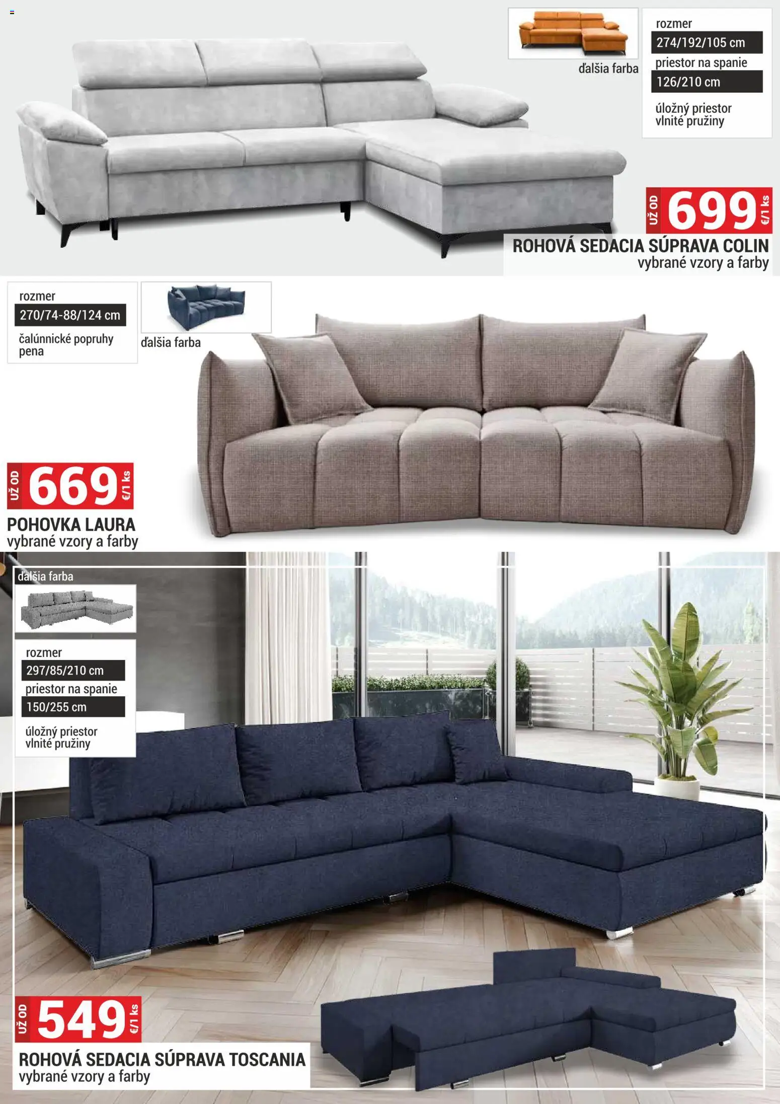 Nové Merkury Market akcie – leták je platný od 01.11.2025 | Strana: 14 | Produkty: Rohová sedacia súprava, Sedacia súprava, Pohovka