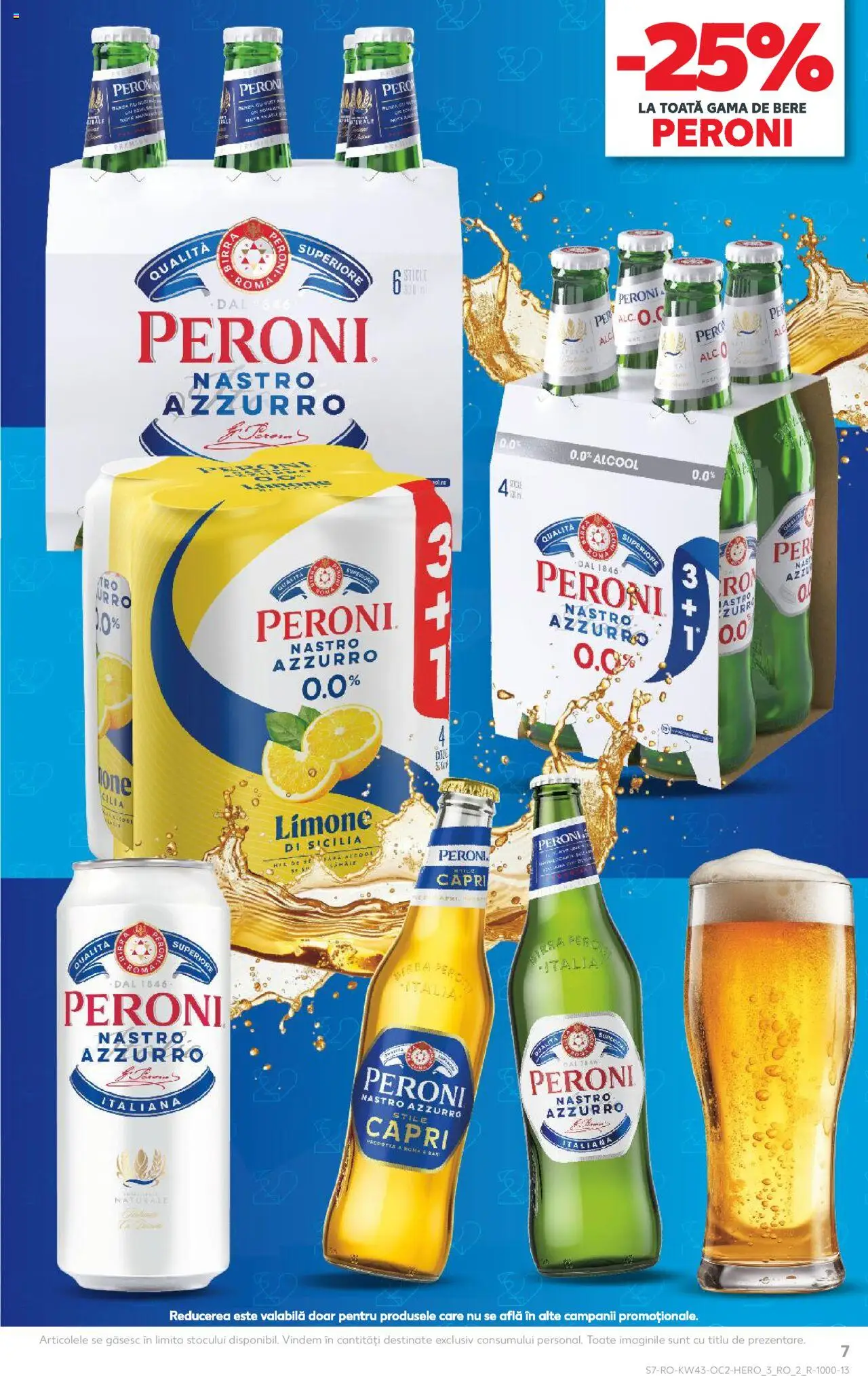 Noul catalog Kaufland – valabil de la 22.10.2025 | Pagină: 7 | Produse: Bere