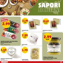 Volantino PENNY del 17.07.2025 | Pagina: 10 | Prodotti: Salame, Pesto, Ricotta, Terra
