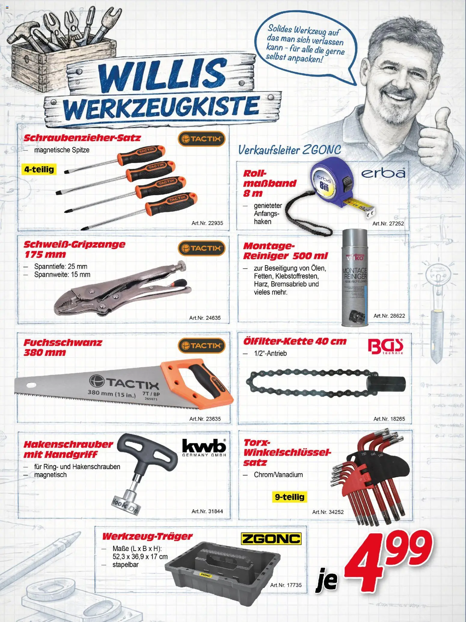 Zgonc Saisonvorverkauf April gültig ab 09.04.2026 | Seite: 15