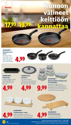 Lidl-mainoslehti voimassa 23.10.2025 alkaen | Sivu: 22 | Tuotteet: Paistinpannu, Eväslaatikko
