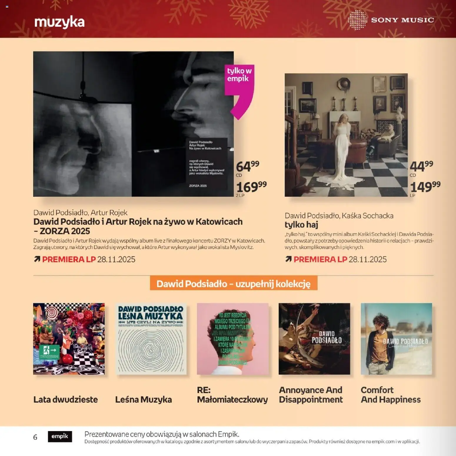 Empik promocje - Xmas Muzyka od 26.11.2025 | Strona: 6