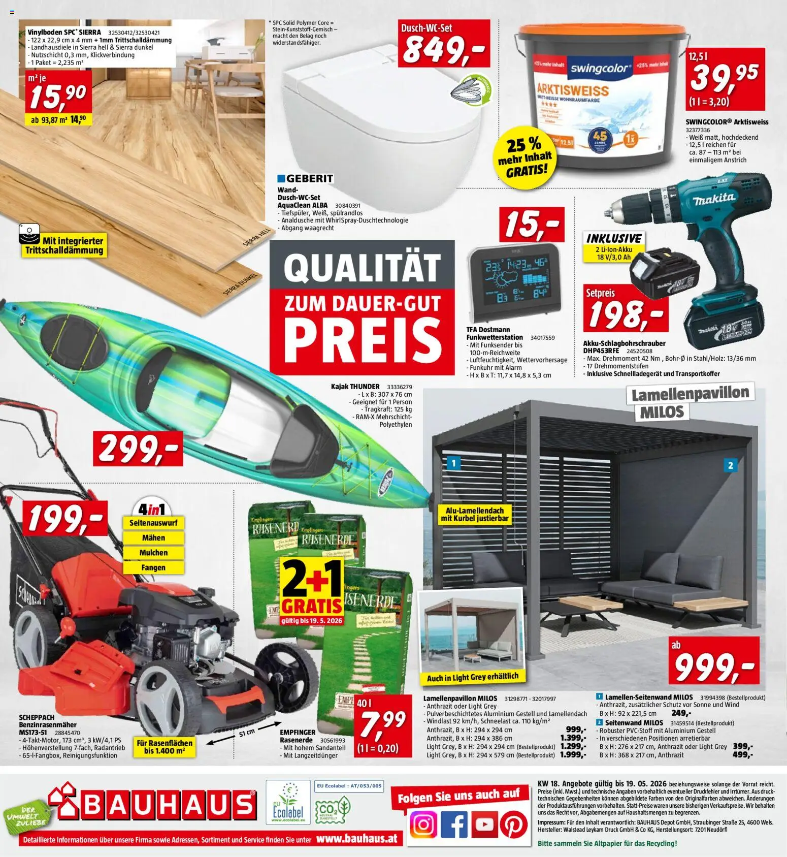 Bauhaus Prospekt aktuell gültig ab 29.04.2026 | Seite: 28