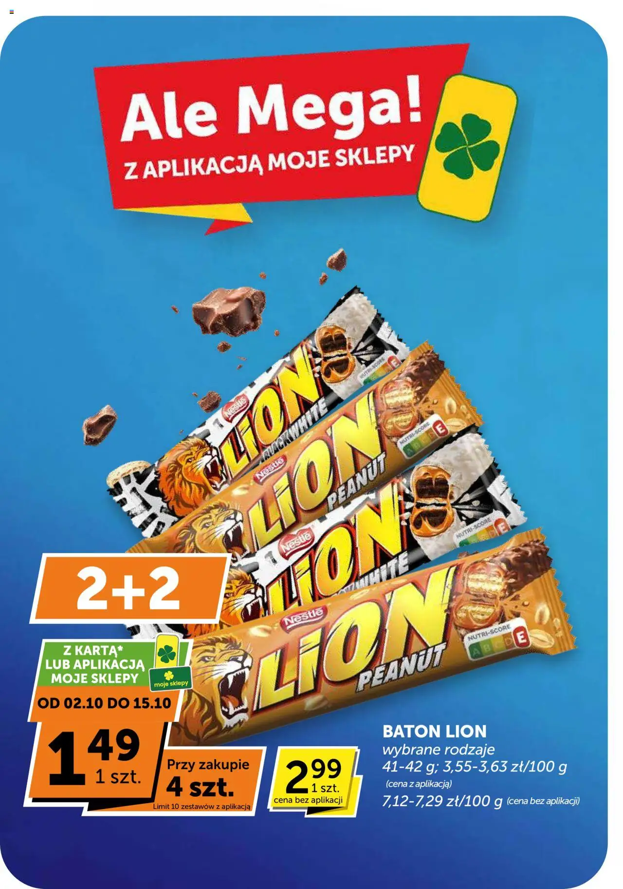 Euro Sklep Gazetka od 02.10.2025 | Strona: 10 | Produkty: Baton