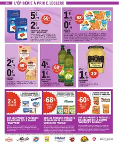 E.Leclerc - Prévisualisation de TABLETTES DE CHOCOLAT "LINDT L'AUTHENTIQUE", Lait extra-fin 3 x 100 g (300 g). Également disponible en variété Éclats de noisettes 200 g valide à partir de 06.01.2026 | Page: 24