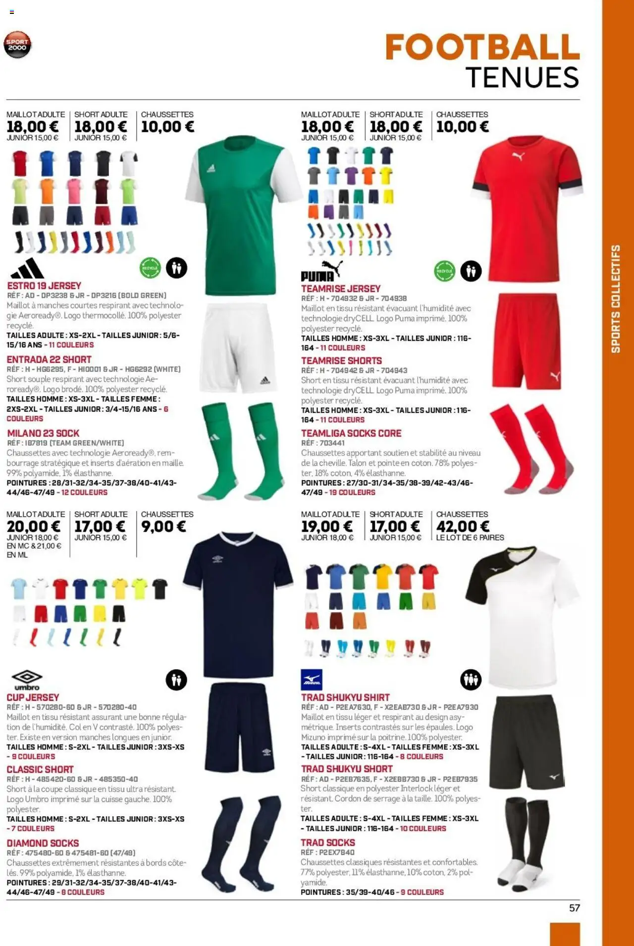 {H1} | Page: 57 | Produits: Shorts