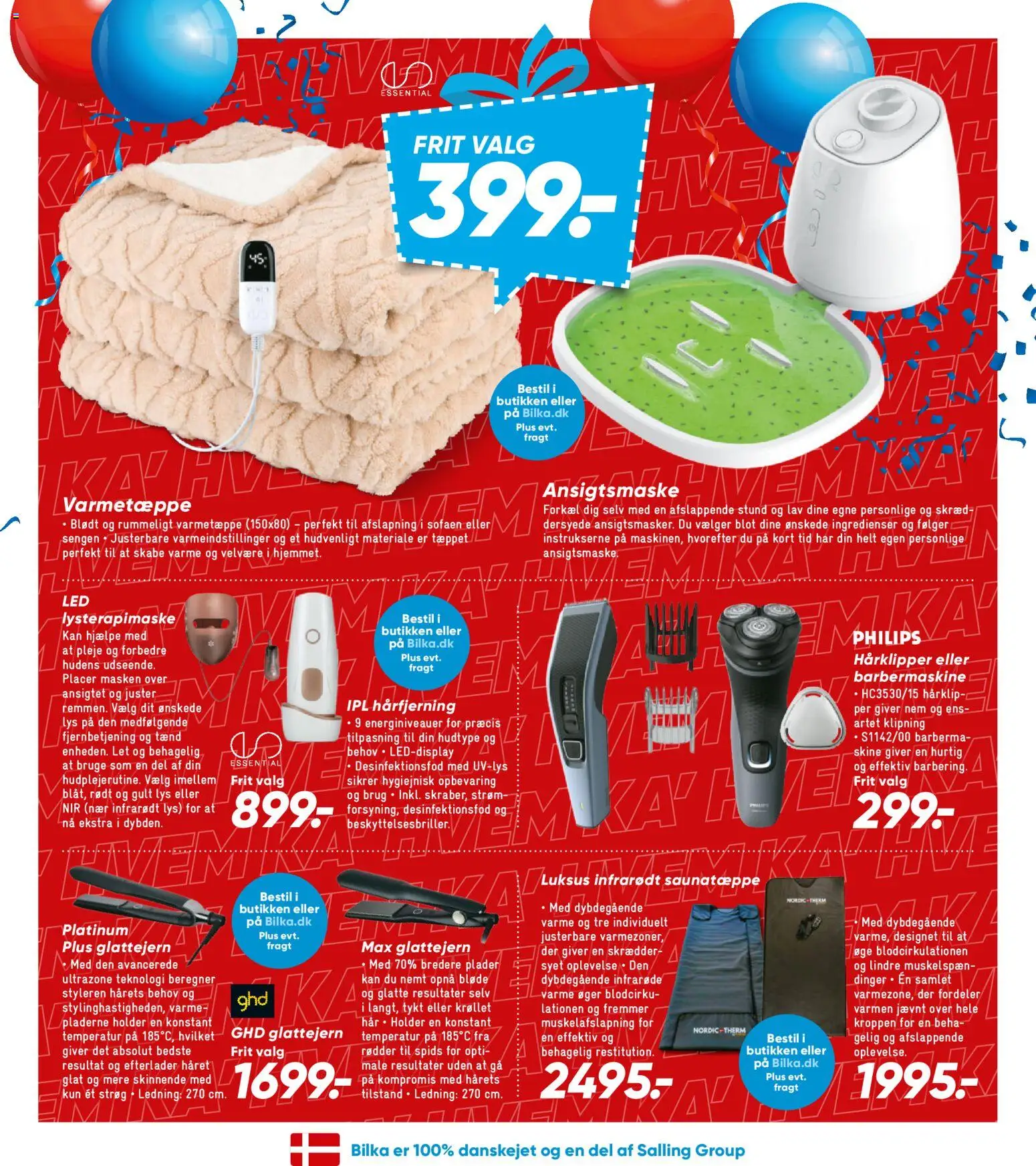 Bilka tilbudsavis – gyldig fra 13.02.2026 | Side: 20 | Produkter: Barbermaskine, Søm, Hårklipper, Glattejern