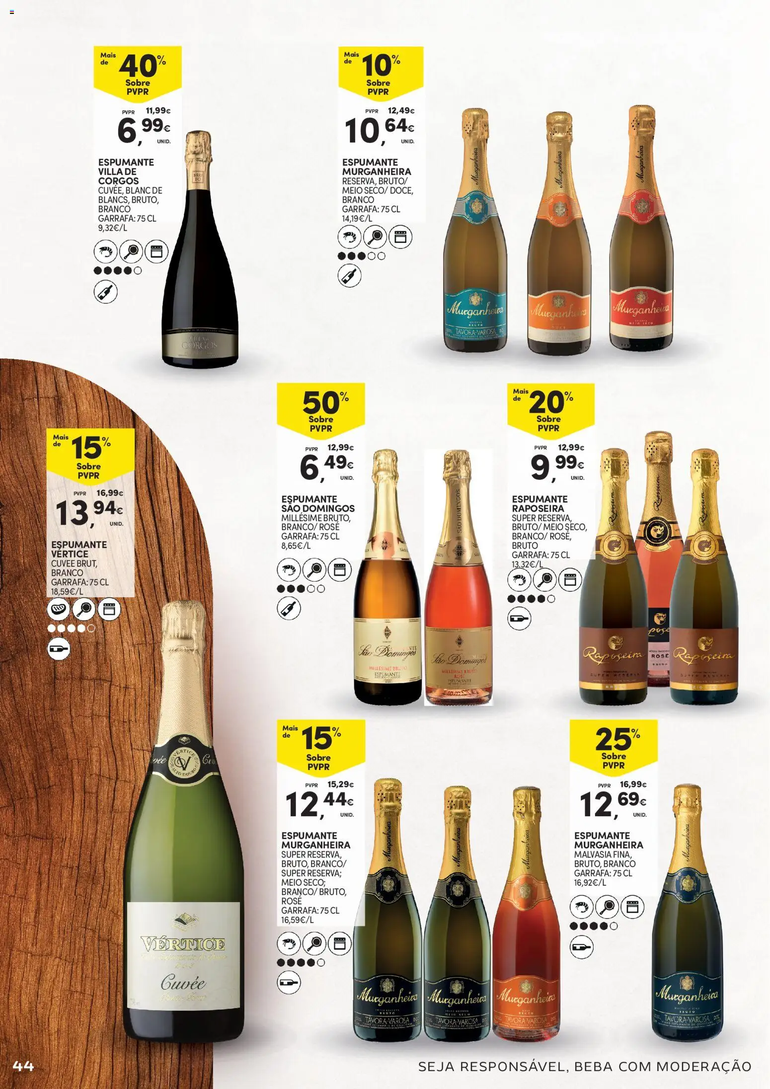 Continente - Açores Queijos, Enchidos e Vinhos │ válido de 03.02.2026 | Página: 44 | Produtos: Espumante