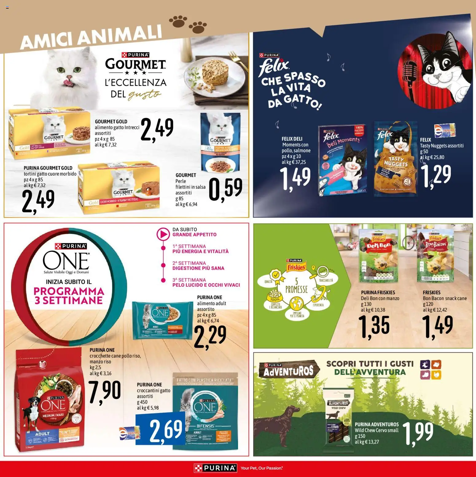 Volantino Emisfero del 08.01.2026 | Pagina: 25 | Prodotti: Pollo, Salmone, Manzo, Nuggets