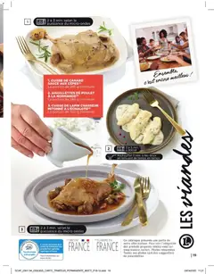 E.Leclerc - Prévisualisation de 1. CUISSE DE CANARD SAUCE AUX CEPES(2), La portion de 250 g minimum valide à partir de 17.02.2026 | Page: 19 | Produits: Lapin