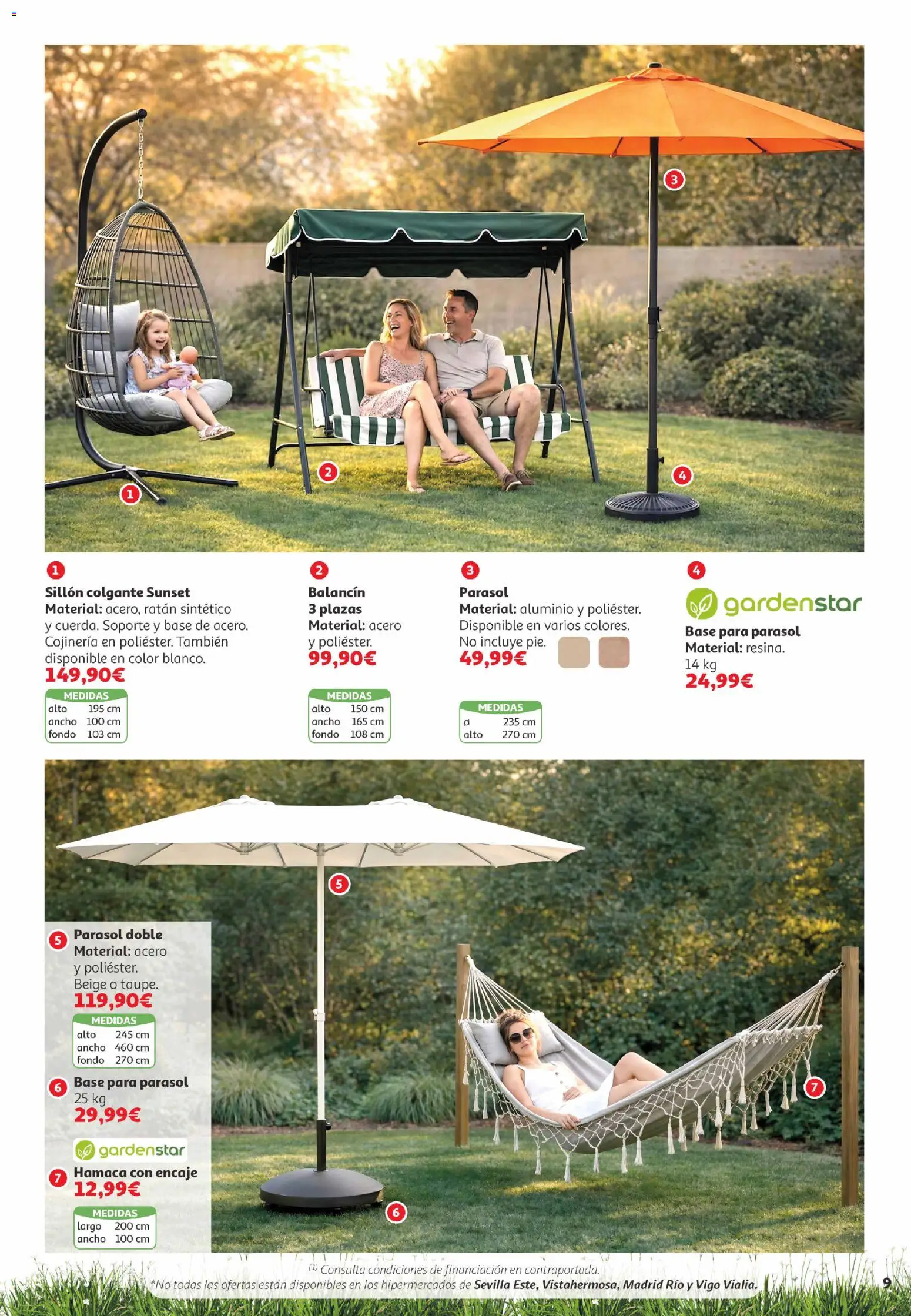 Alcampo  Canarias │ válido desde el 05.05.2026 | Página: 9 | Productos: Sillón