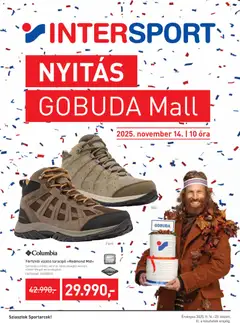 Intersport Akciós újság - amely érvényes a következő dátumtól: 14.11.2025