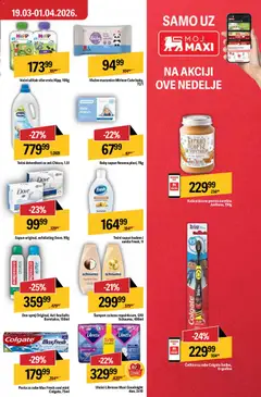Maxi katalog - pregled Maxi kataloga - važi od 19.03.2026 | Strana: 29 | Proizvode: Tečni deterdžent, Badem, Šampon, Sapun