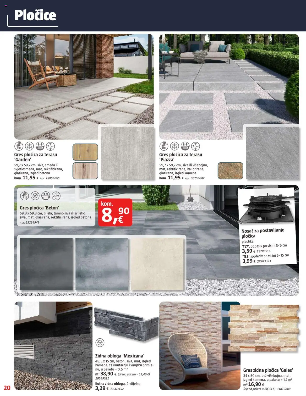 Bauhaus katalog | vrijedi od 31.07.2025 | Stranica: 20