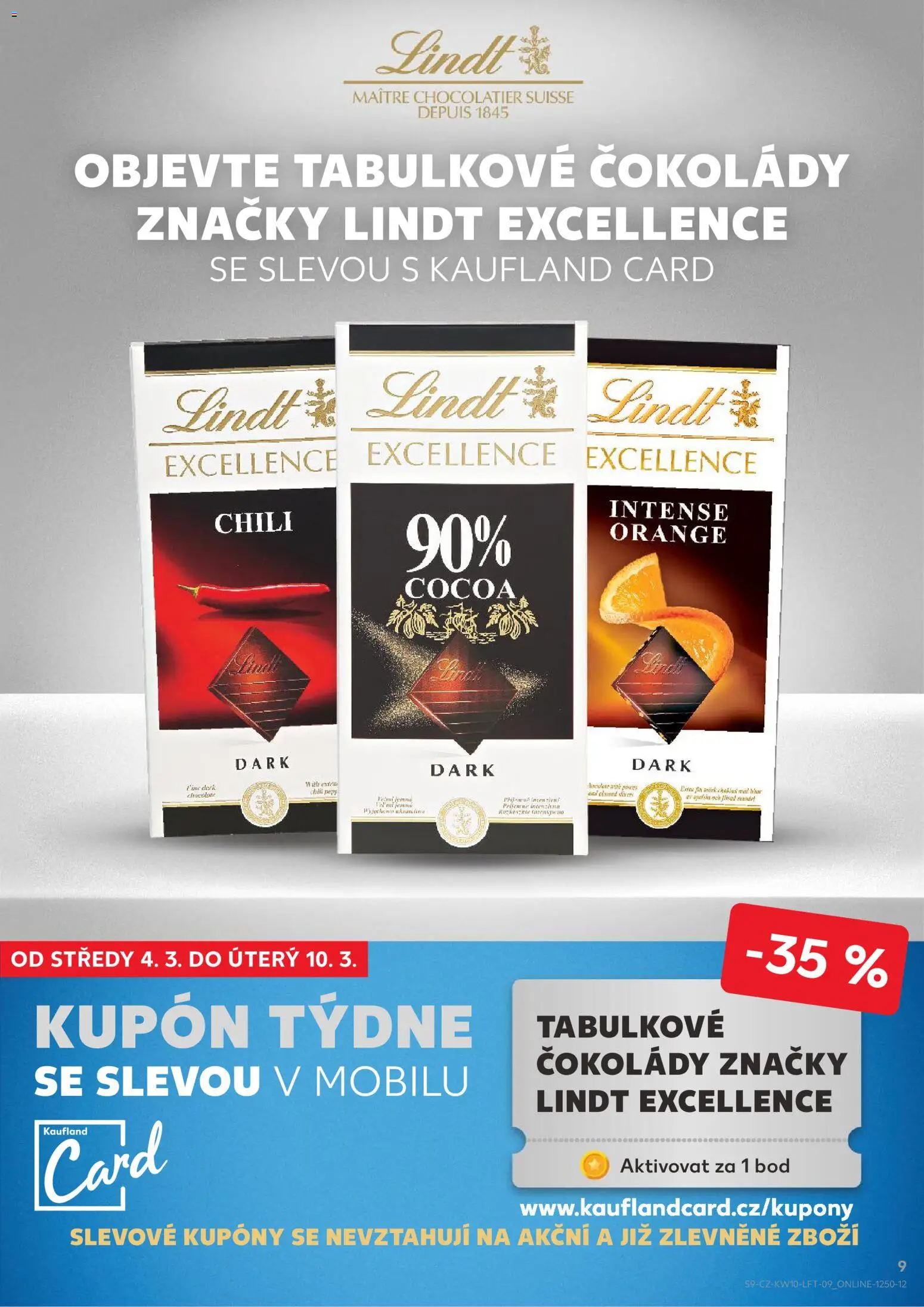 Kaufland leták - Brno od 04.03.2026 | Strana: 9 | Produkty: Lindt