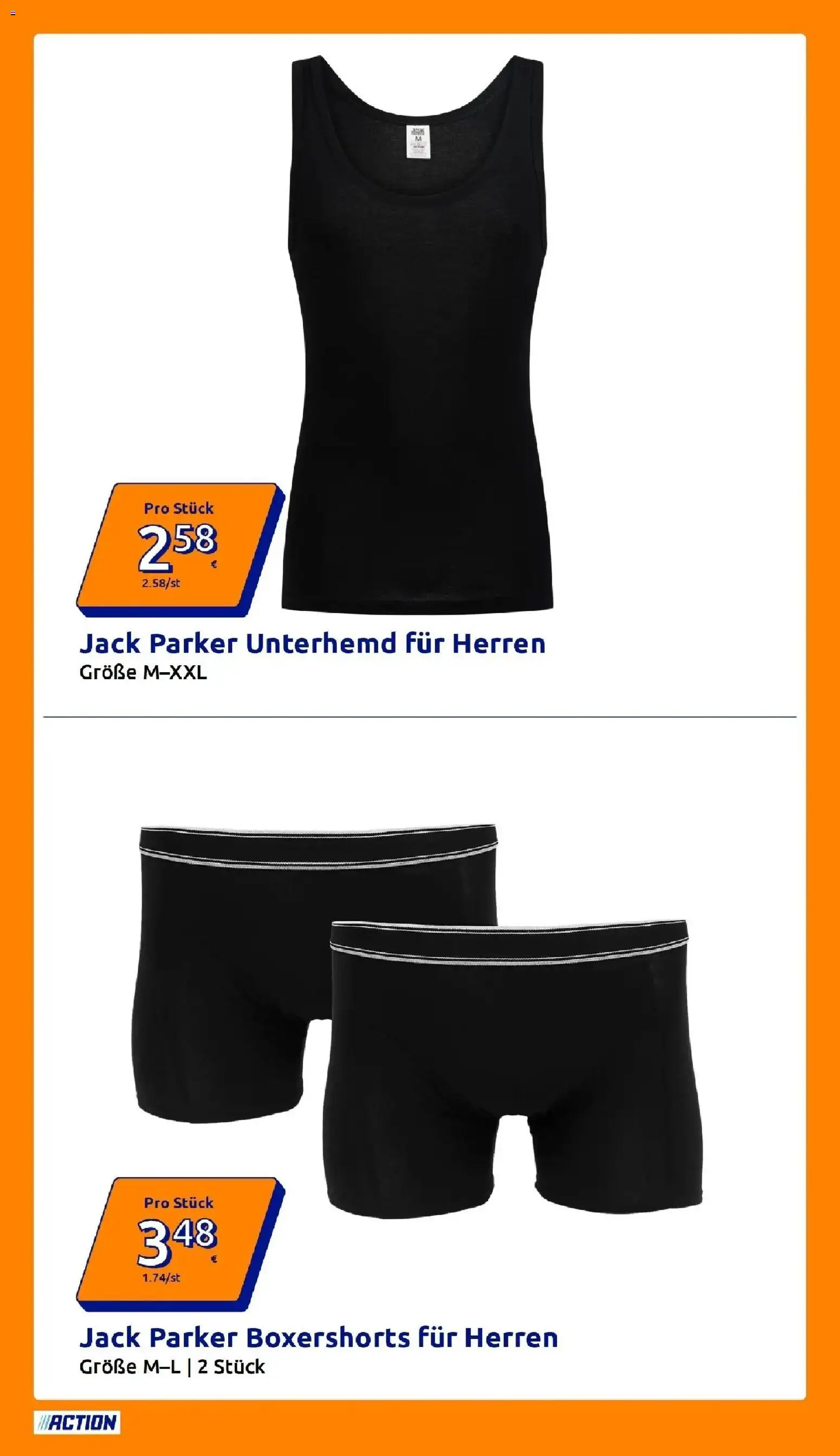 Action - Action: Kleine Preise, große Freude – gültig ab 21.04.2026 | Seite: 4 | Produkte: Unterhemd