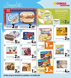 Volantino Conad del 10.09.2025 | Pagina: 12 | Prodotti: Pizza, Merluzzo, Pomodoro, Pesca