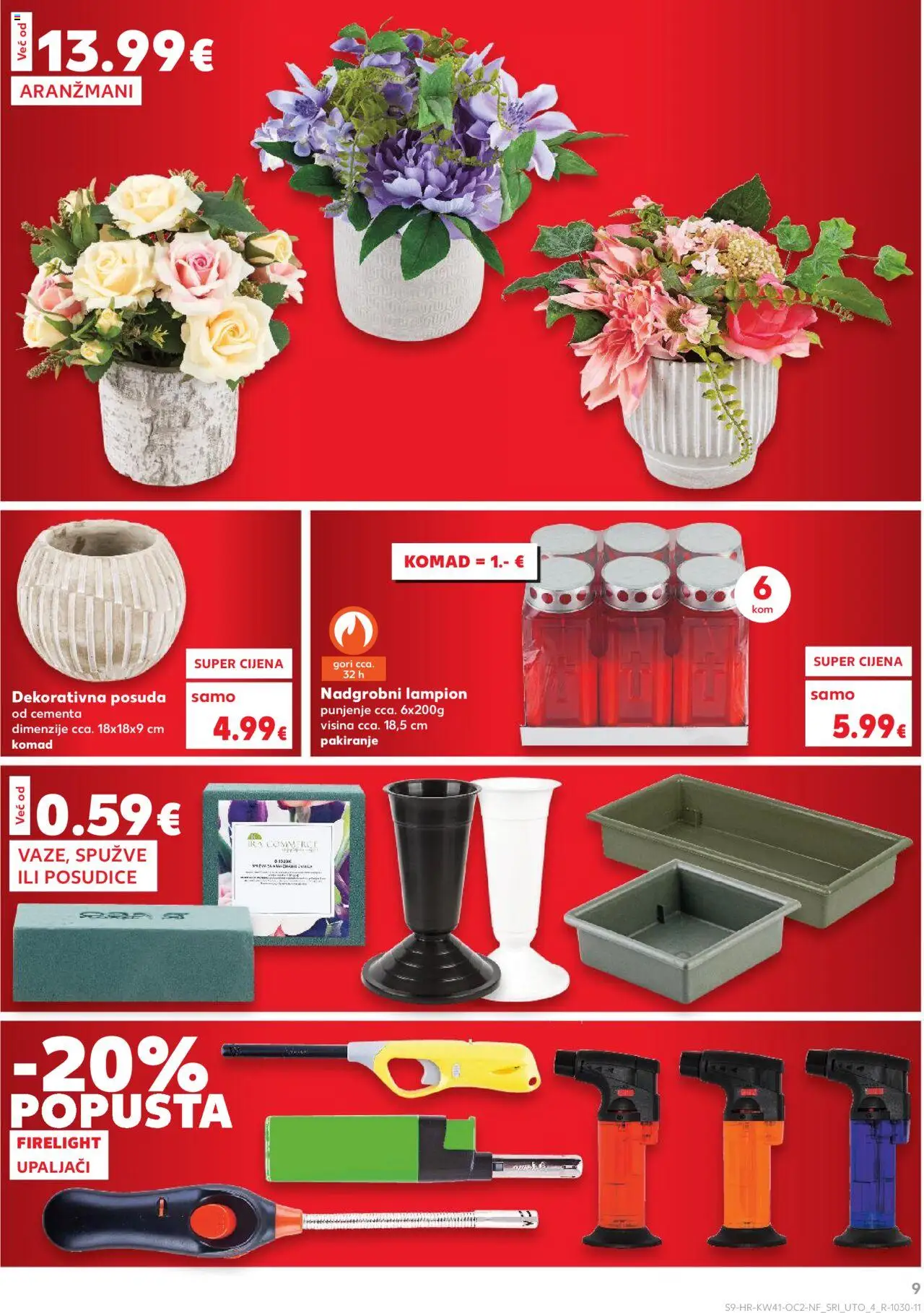 Kaufland katalog | vrijedi od 08.10.2025 | Stranica: 9 | Proizvodi: Lampion