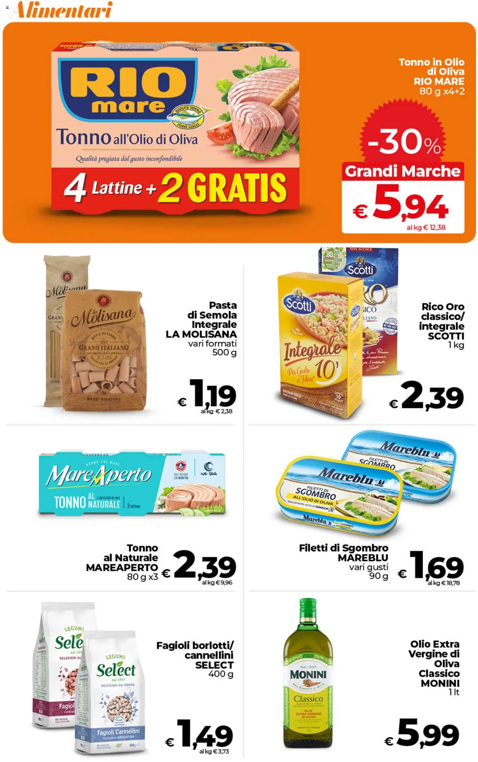 Volantino Ipercoop del 13.02.2026 | Pagina: 32 | Prodotti: Olio, Olio extra vergine, Sgombro, Olio di Oliva