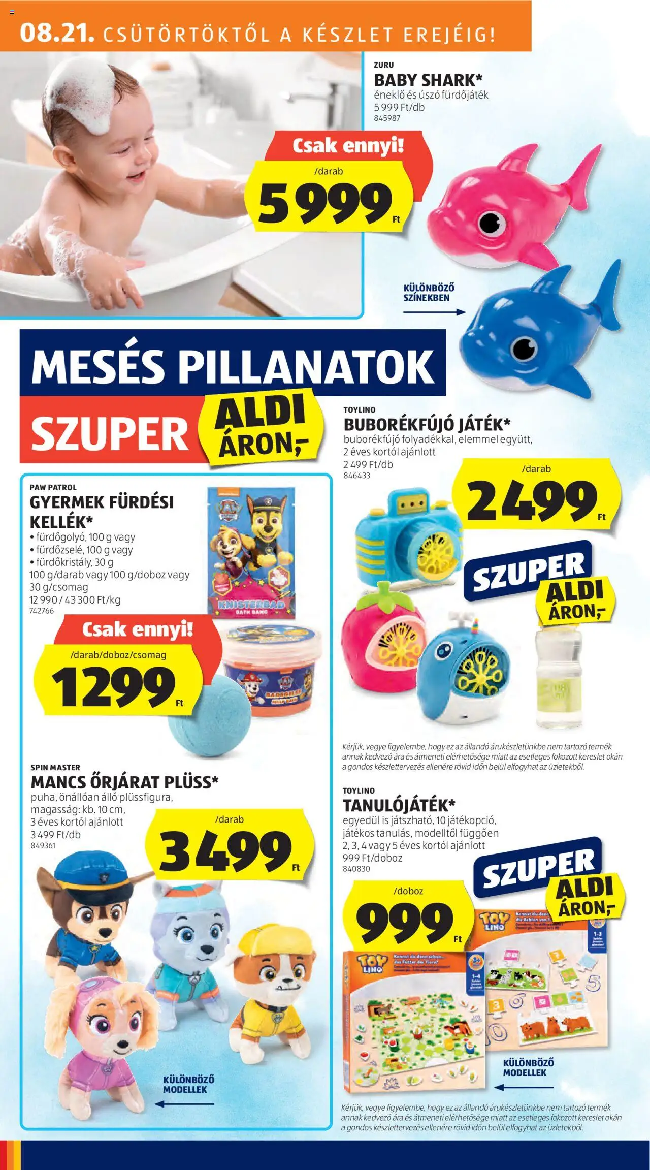 Aldi akciós ujság - amely érvényes a következő dátumtól: 21.08.2025 | Oldal: 4