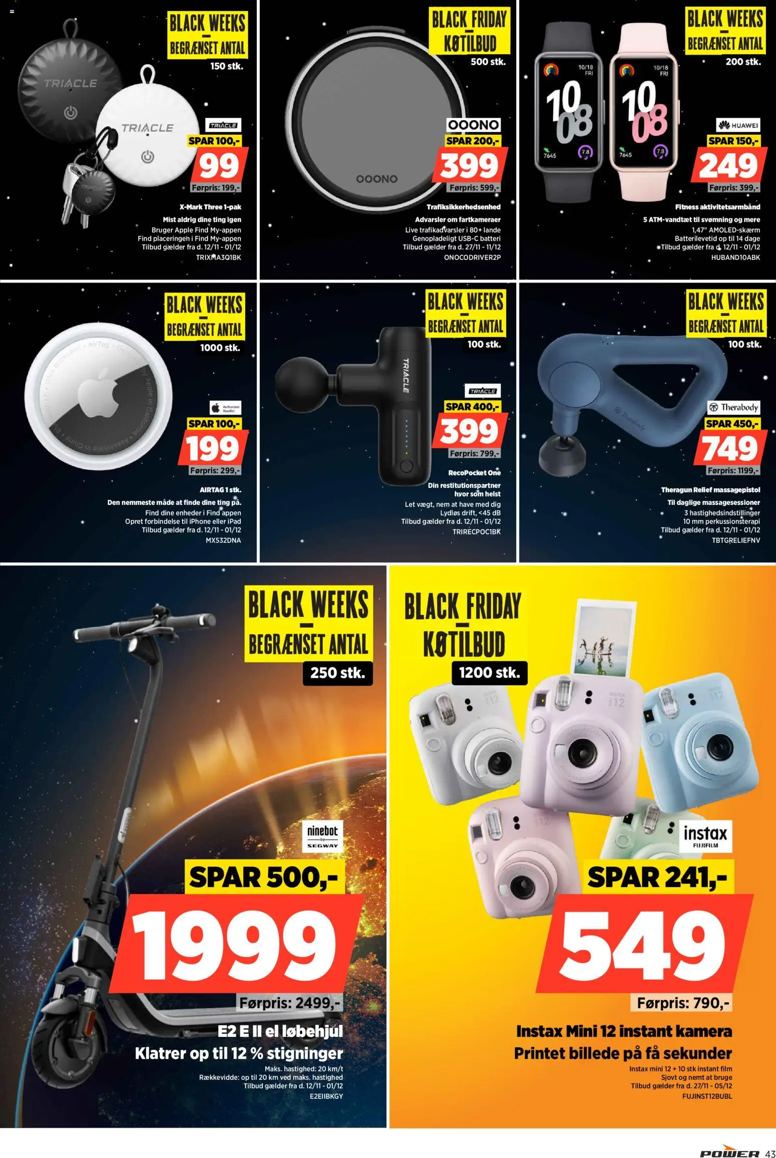 Power tilbudsavis – gyldig fra 28.11.2025 | Side: 43 | Produkter: Søm, Batteri, Kamera