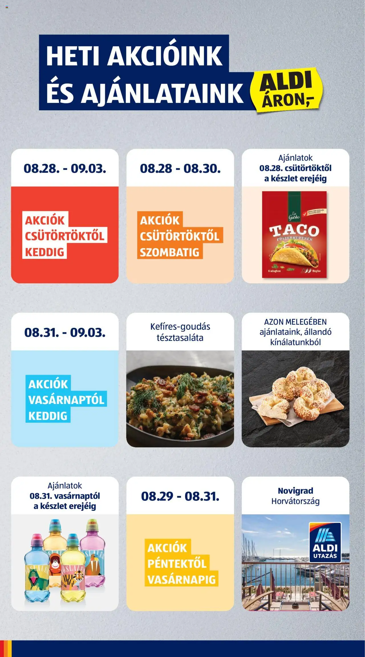 Aldi akciós ujság - amely érvényes a következő dátumtól: 28.08.2025 | Oldal: 2 | Termékek: Fűszerkeverék