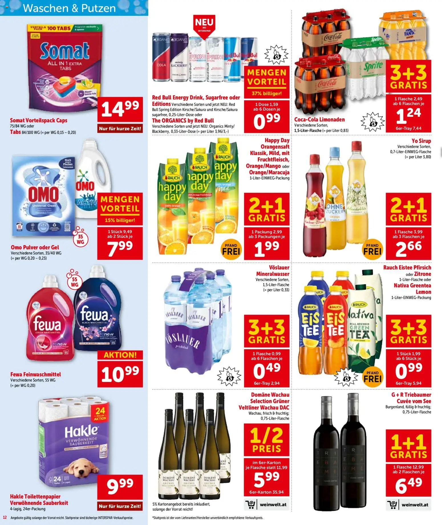 Interspar Flugblatt - Steiermark gültig ab 31.03.2026 | Seite: 13 | Produkte: Zucker, Zitrone, Pfirsich, Waschmittel