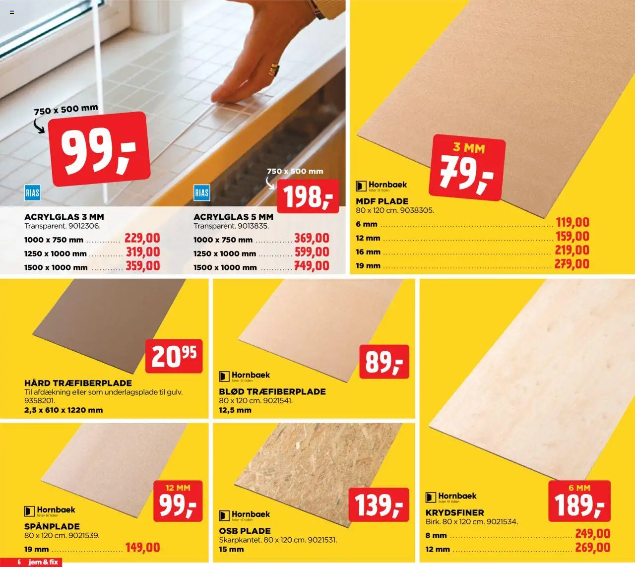 Jem & fix tilbudsavis – gyldig fra 12.10.2025 | Side: 6 | Produkter: Søm