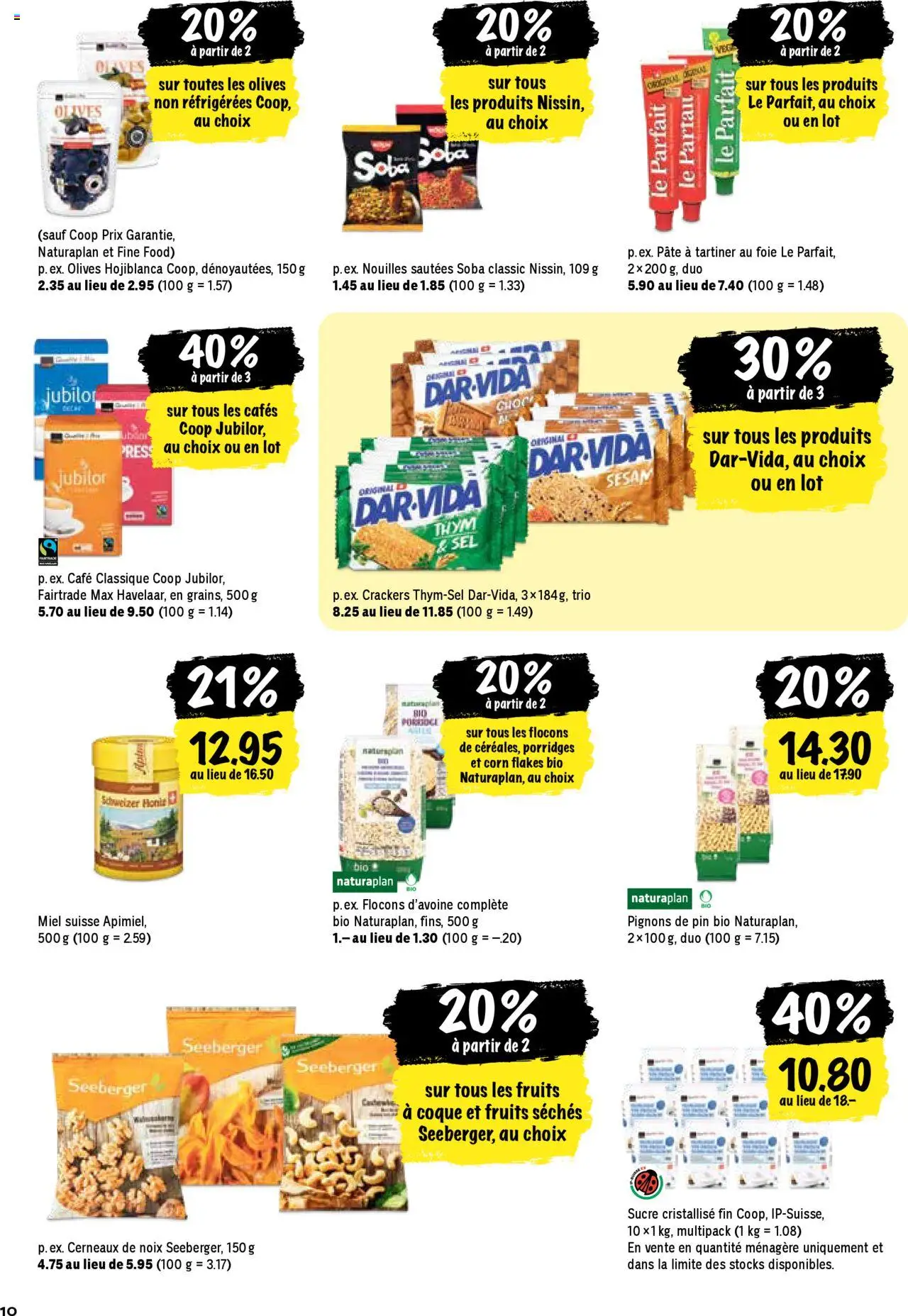 Coop - Les actions de la semaine ab 07.08.2025 | Seite: 10