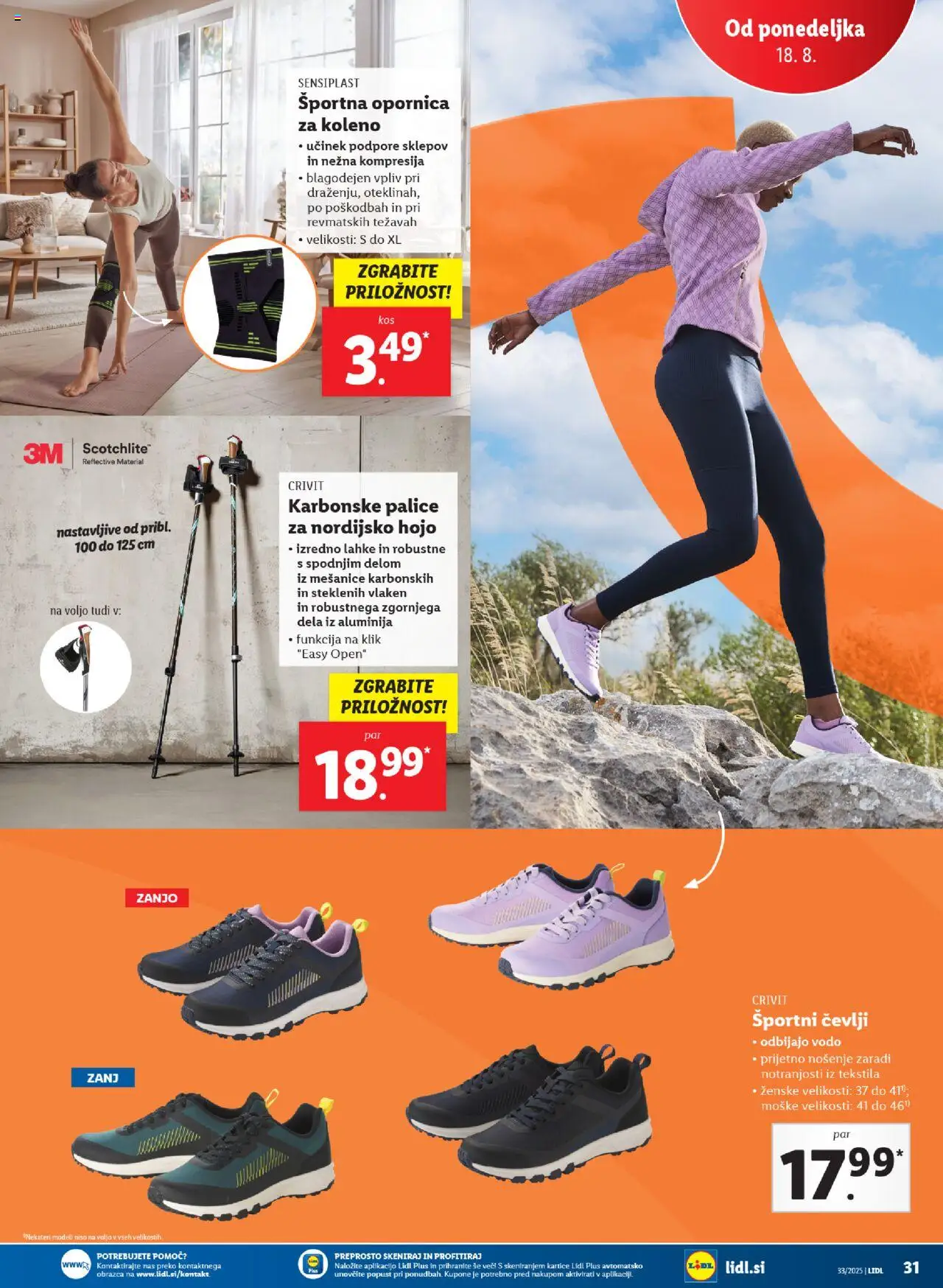 Lidl katalog │ velja od 14.08.2025 | Stran: 65 | Izdelki: Cevlji