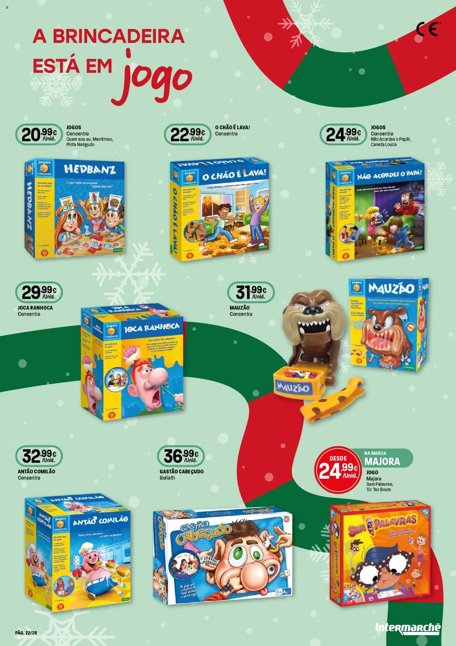 Intermarché - Brinquedos Super │ válido de 13.11.2025 | Página: 22 | Produtos: Jogos