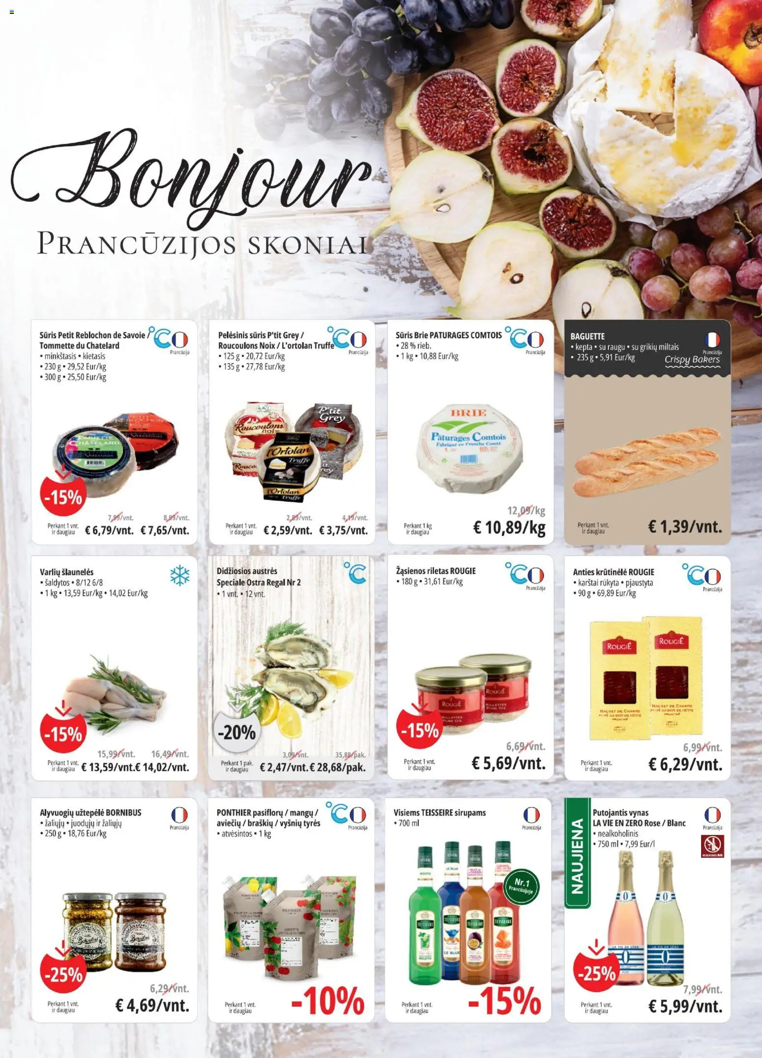 ePromo akcijos nuo 12.11.2025 | Puslapis: 5 | Prekių: Pelėsinis sūris, Užtepėlė, Sūris, Vynas