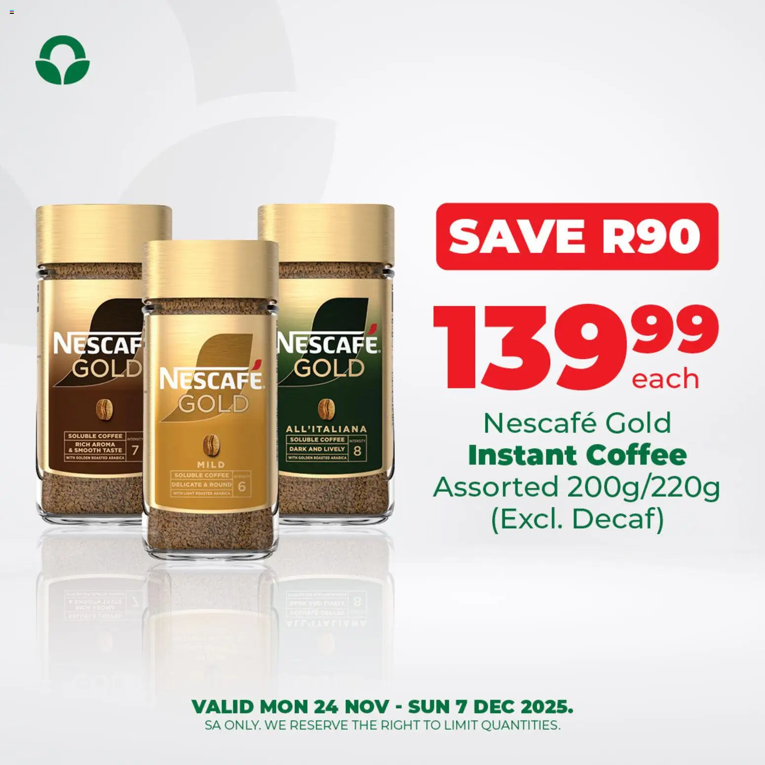 New Food Lover's Market catalogue – valid from 24.11.2025 | Page: 7 | Products: Light, Coffee, Estuche organizador de viaje