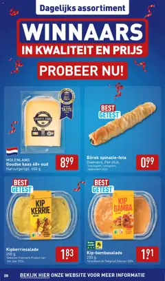  | Pagina: 20 | Producten: Kaas, Brood, Salade