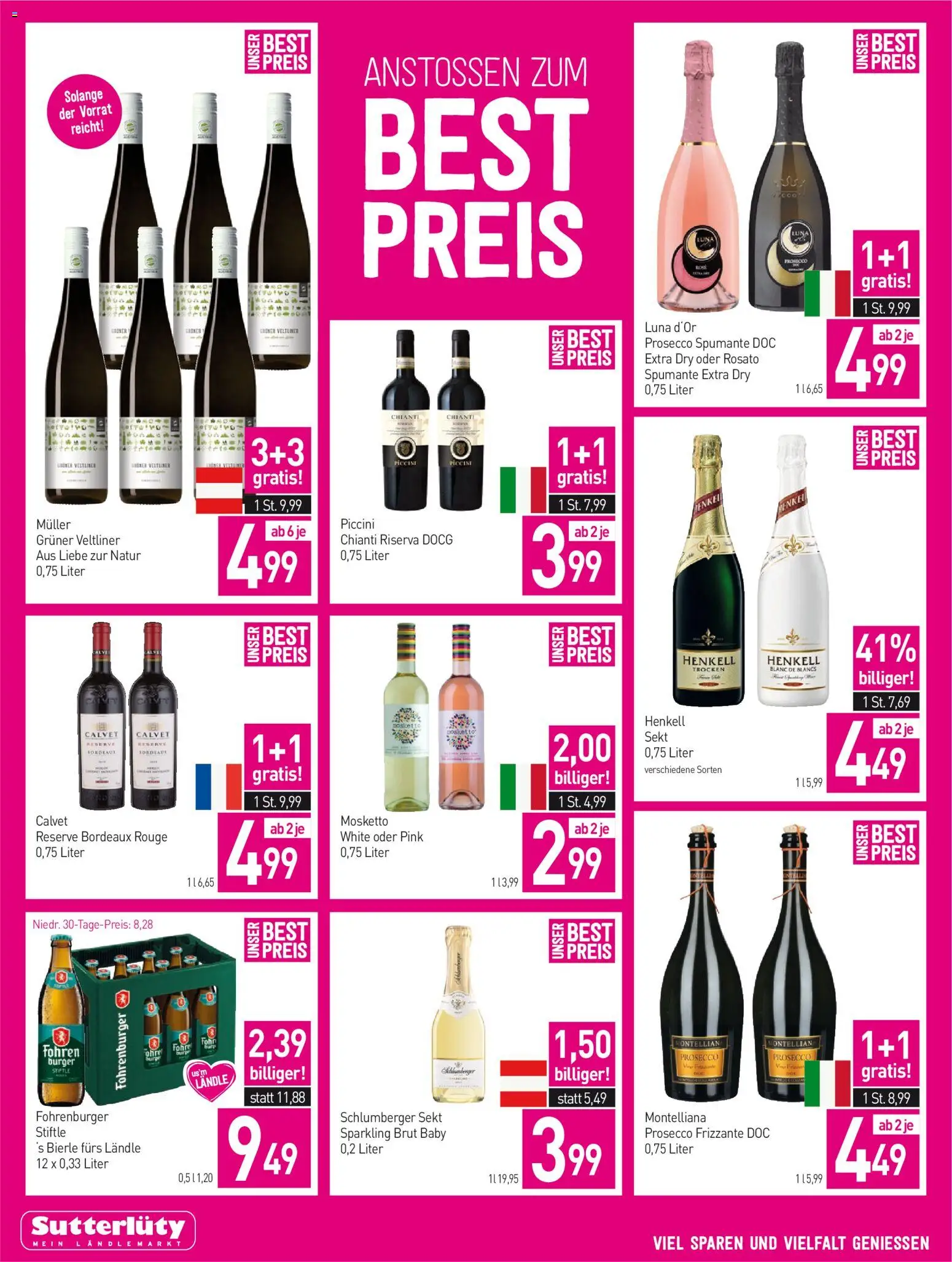Sutterlüty Flugblatt gültig ab 22.10.2025 | Seite: 14 | Produkte: Rouge
