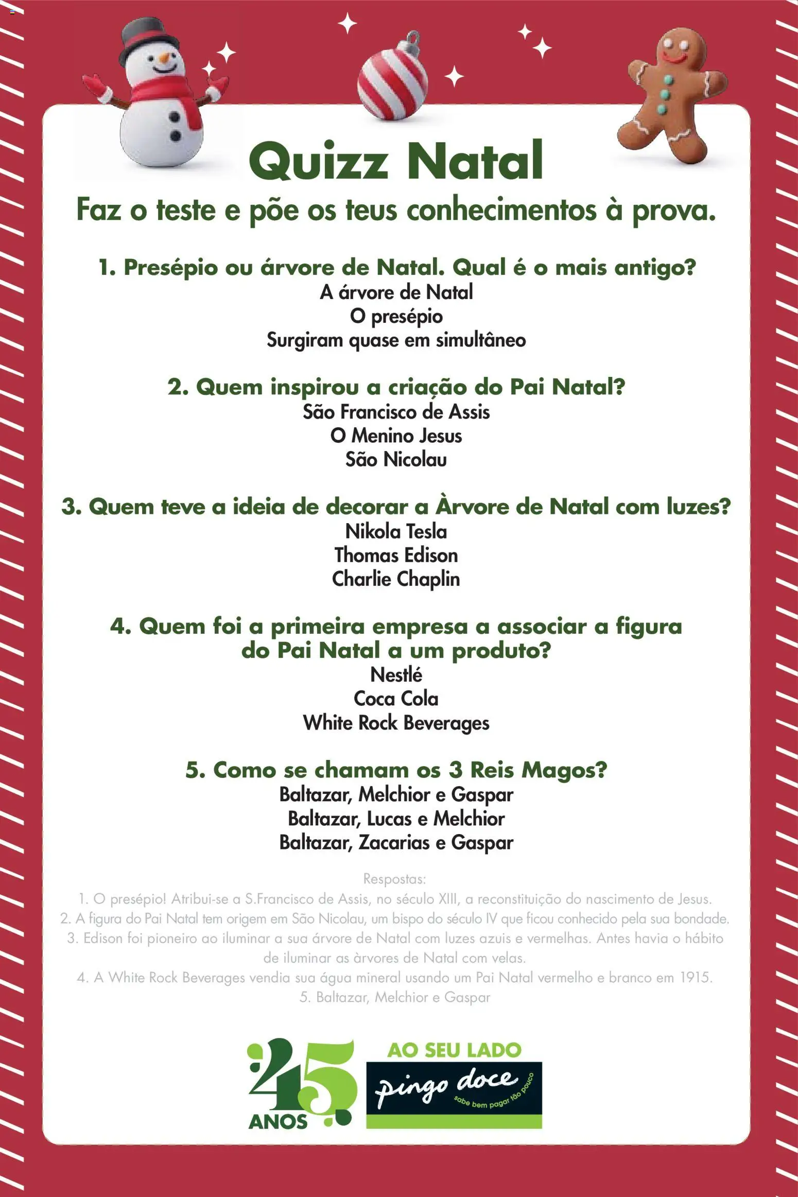 Pingo Doce  Brinquedos Natal Lojas Hipers │ válido de 18.11.2025 | Página: 44 | Produtos: Agua, Árvore de natal, Nestlé, Água mineral