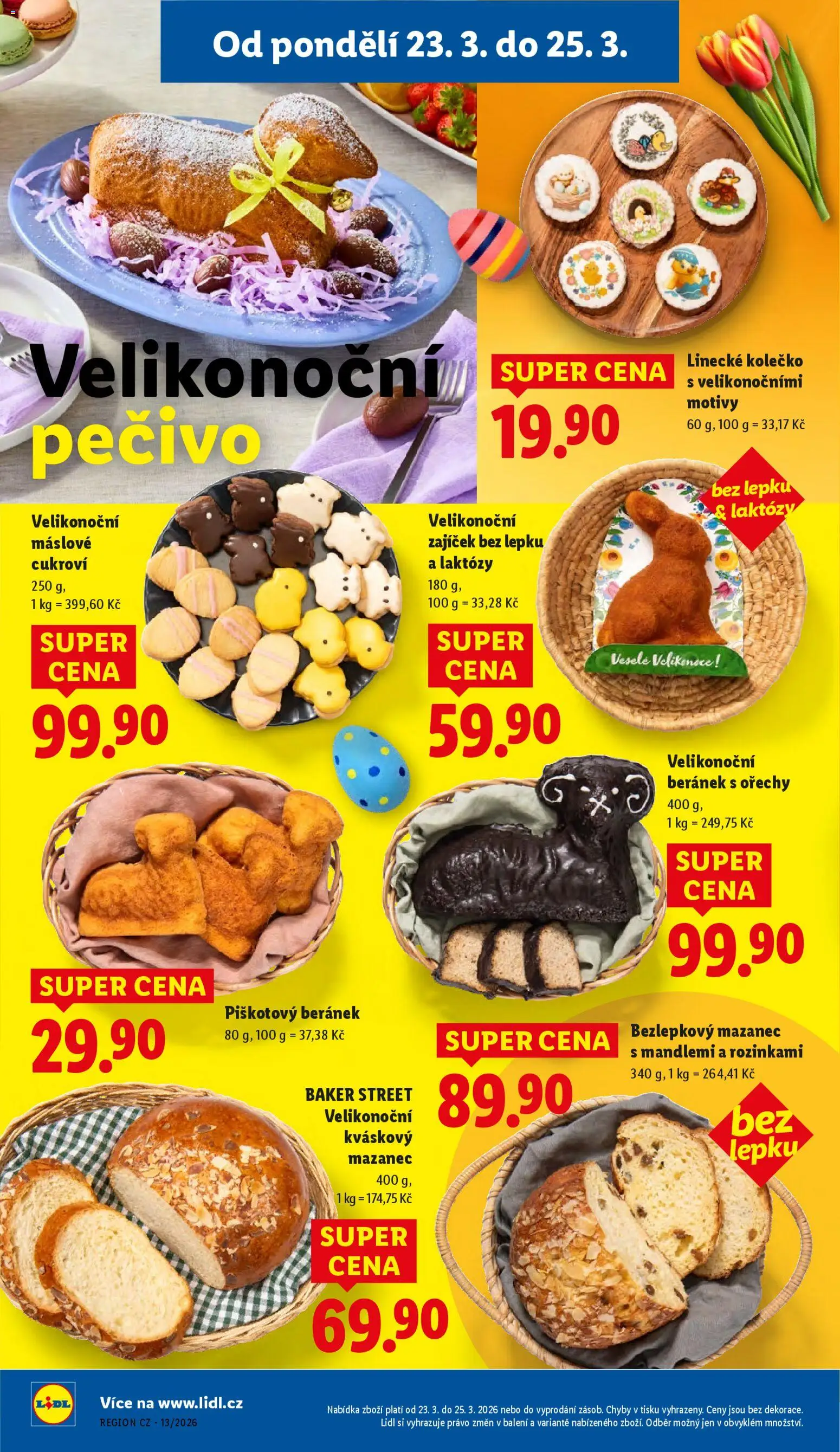 Lidl leták od 23.03.2026 💥 Nenechte si ujít TOP nabídky! ⭐ | Ceská republika