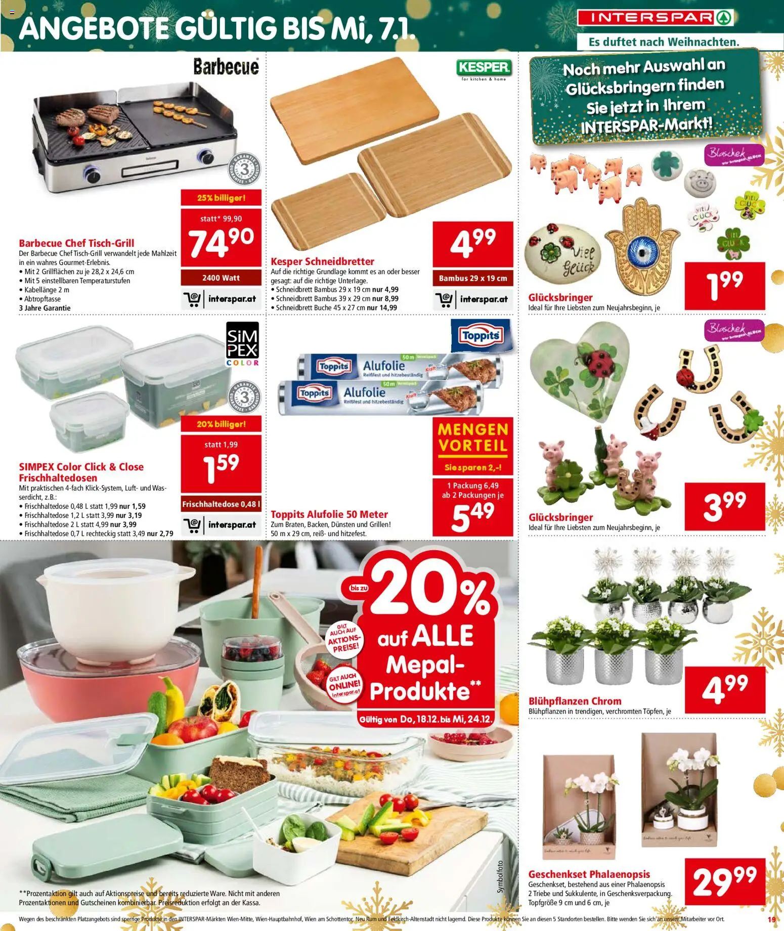 Interspar Flugblatt - Kärnten gültig ab 18.12.2025 | Seite: 19