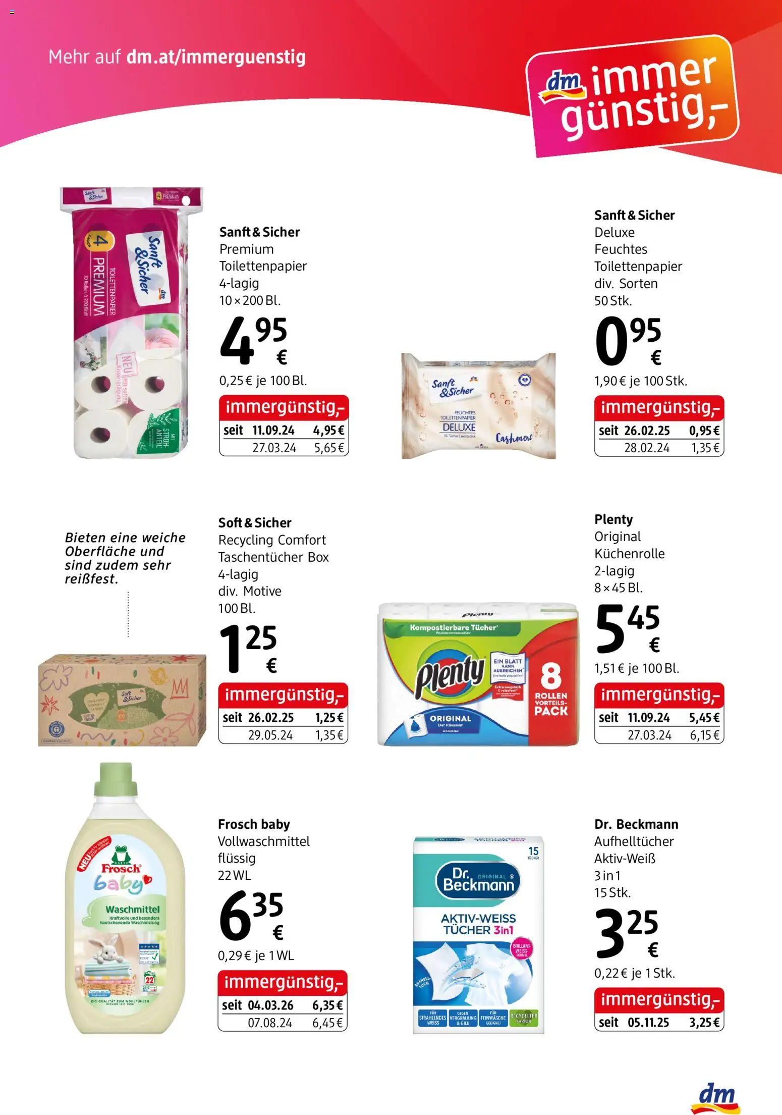 dm drogerie markt Flugblatt Mai 2026 gültig ab 23.04.2026 | Seite: 9 | Produkte: Box, Waschmittel